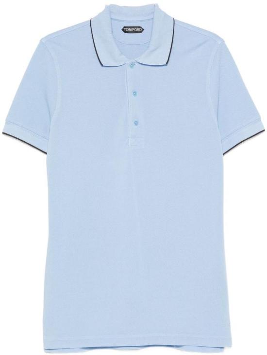 26FW 톰포드 폴로 티셔츠 JPS019JMT015UMA LICHTBLUE