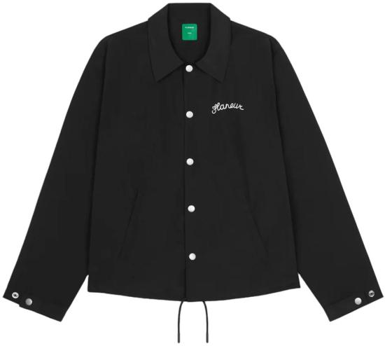 26SS 플라네르 코트 SIGNATURECOACHJACKETBLACK
