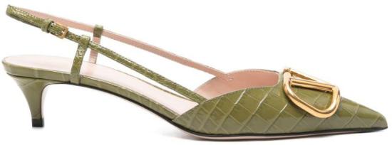 26SS 발렌티노 가라바니 힐/펌프스 WS0Q70LUR03D DONKERGREEN