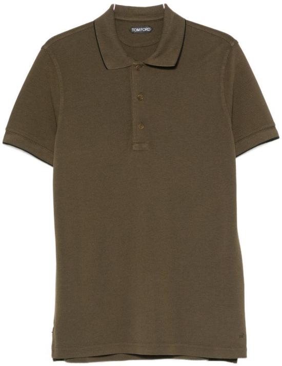 26FW 톰포드 폴로 티셔츠 JPS019JMT015GNZ DONKERGREEN