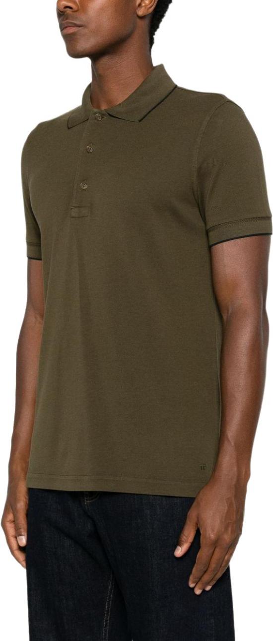 26FW 톰포드 폴로 티셔츠 JPS019JMT015GNZ DONKERGREEN - TOMFORD