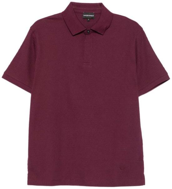26FW 엠포리오 아르마니 폴로 티셔츠 EM007039AF10762FA081 MAROON