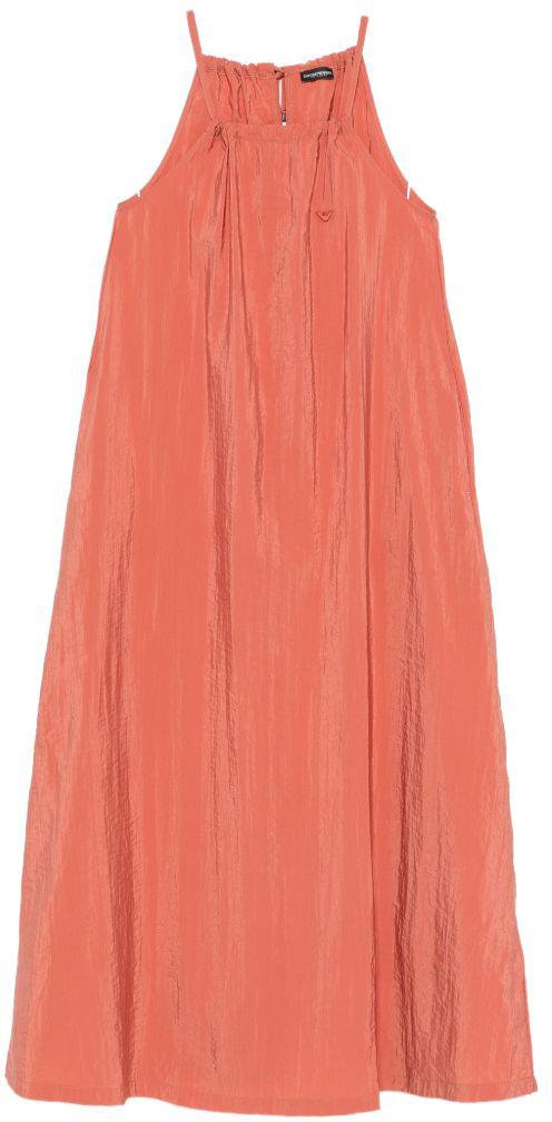 26SS 엠포리오 아르마니 롱 원피스 EW003404AF20245U4098 ORANGE