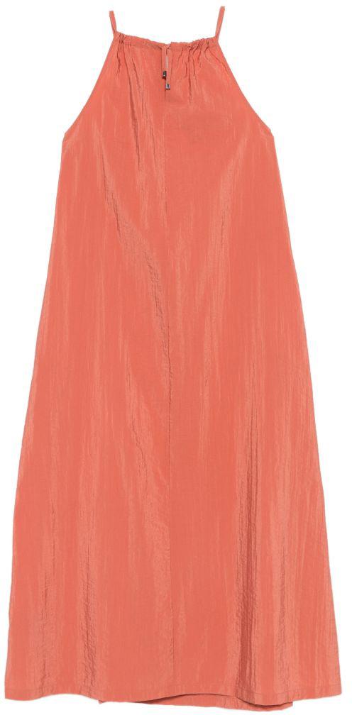 26SS 엠포리오 아르마니 롱 원피스 EW003404AF20245U4098 ORANGE - EMPORIO ARMANI