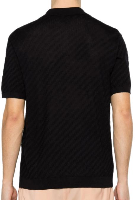 26SS 엠포리오 아르마니 폴로 티셔츠 8056643552842 BLACK - EMPORIO ARMANI