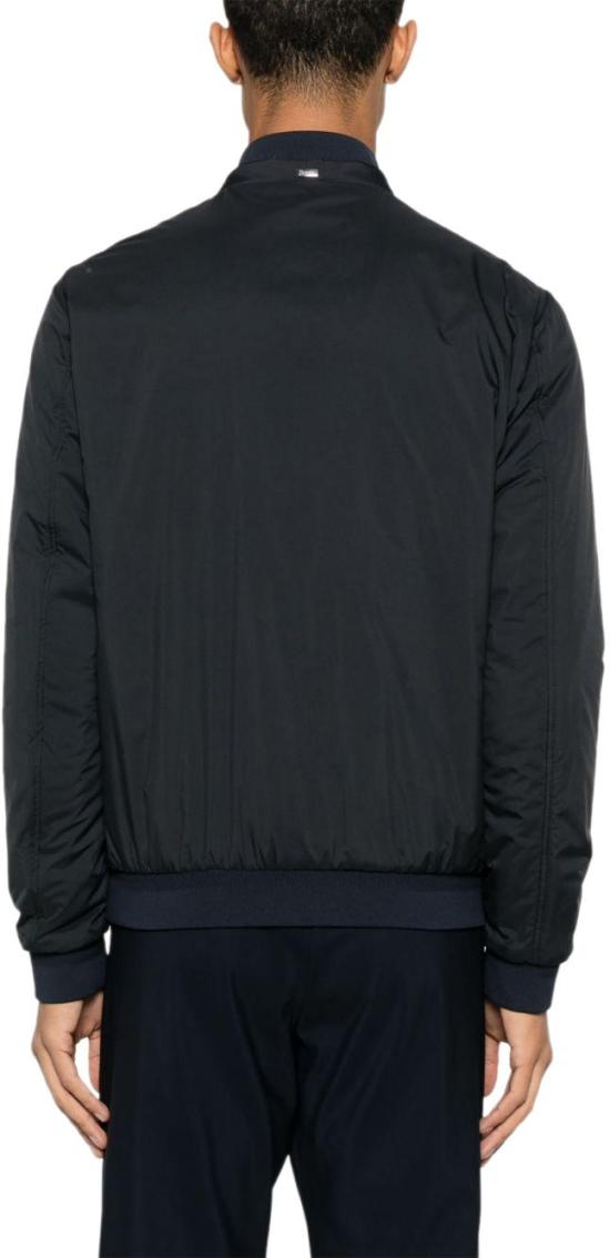 26SS 에르노 에코에이지 하이 카라 봄버 자켓 GI000414U12456Z9200 NAVY - HERNO