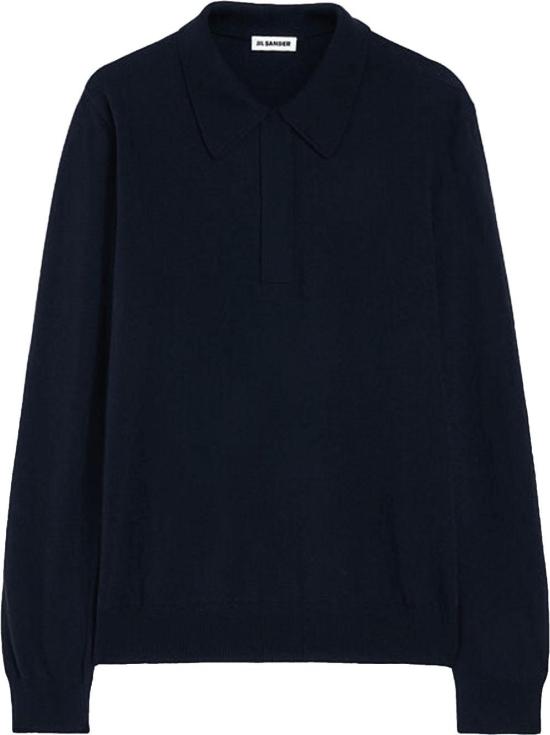 26FW 질샌더 니트 베스트 JILSANDERJ61GL0003J14823412KNITLONGSLEEVEPOLOSHIRTPOLOSHIRTSKNITNAVY