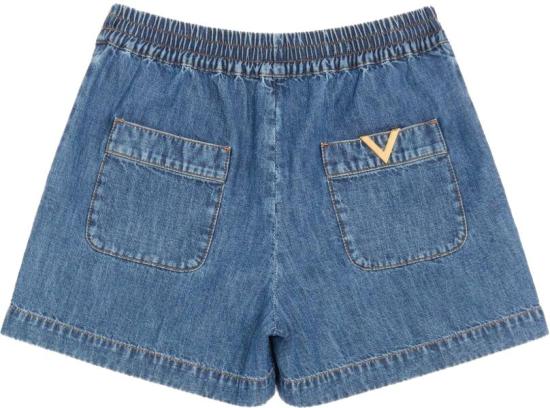 26SS 발렌티노 가라바니 데님 스커트 BDD5509YA558 BLUE - VALENTINO GARAVANI