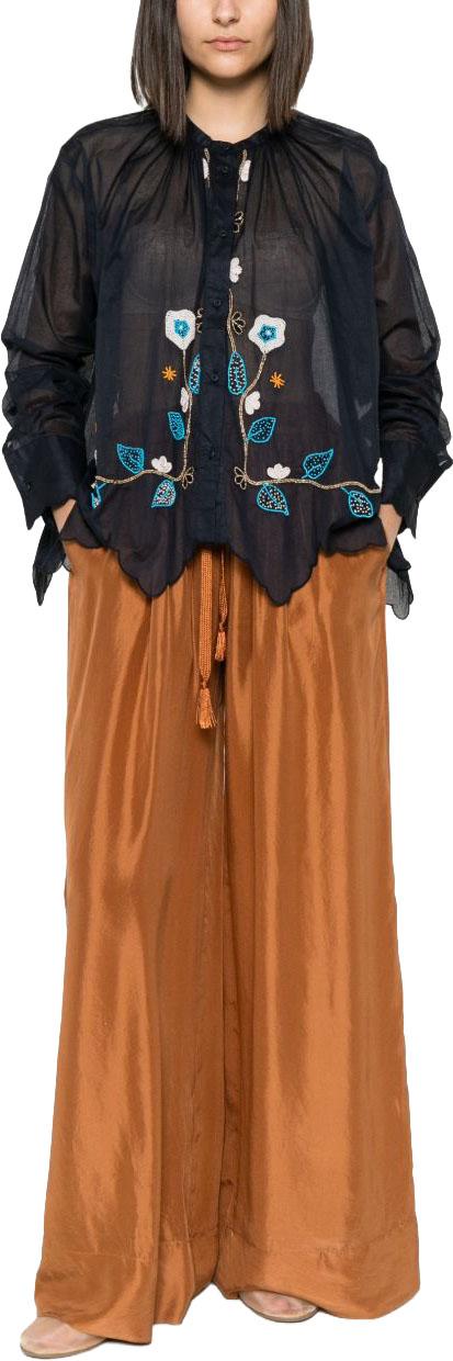 26SS 포르테포르테 블라우스 14851MYSHIRTMIDNIGHT NAVY - FORTE FORTE