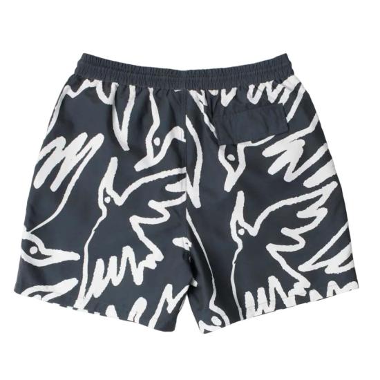  by PARRA 스윔팬츠 파라 버즈 플라이 프리 스윔 쇼츠 블랙 - OTHER BRANDS
