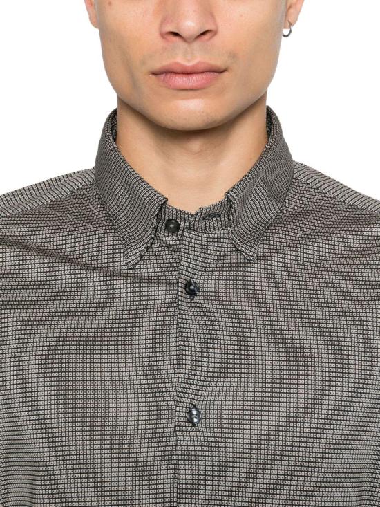 26SS 엠포리오 아르마니 셔츠 EM005446AF24857F1158 GREY - EMPORIO ARMANI