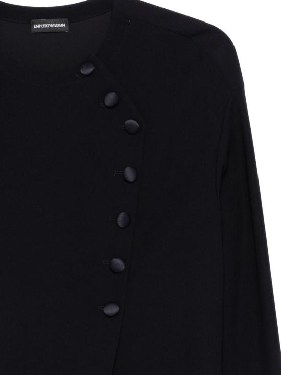26SS 엠포리오 아르마니 블라우스 EW003207AF10206U8139 NAVY - EMPORIO ARMANI