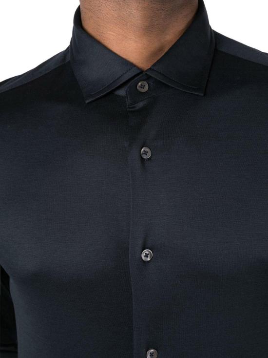 25FW 엠포리오 아르마니 긴팔 셔츠 8N1CG11JUVZ0920 NAVY - EMPORIO ARMANI