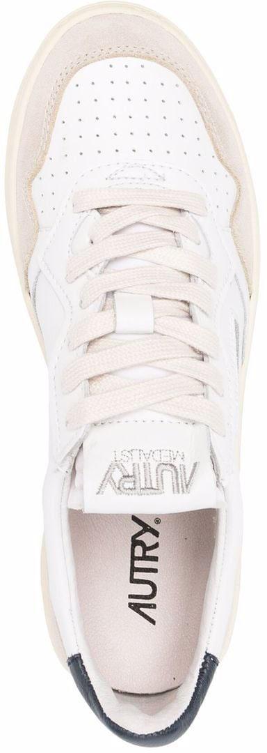 26SS 오트리 메달리스트 로우 레더 스니커즈 AULWLS28 WHITE - AUTRY