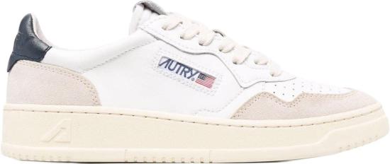 26SS 오트리 메달리스트 로우 레더 스니커즈 AULWLS28 WHITE