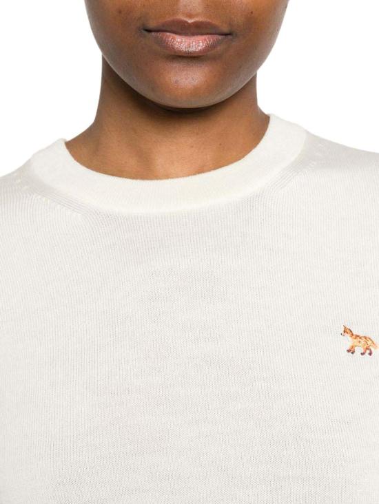 26SS 메종키츠네 니트웨어 3700794719856 WHITE - MAISON KITSUNE