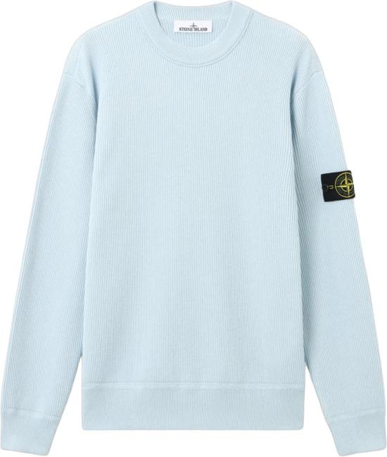 26SS 스톤 아일랜드 스웨터 RIBBEDSOFTORGANICCOTTONCREWNECKSKYBLUEL1S155100154S00D8V0041 LICHTBLUE