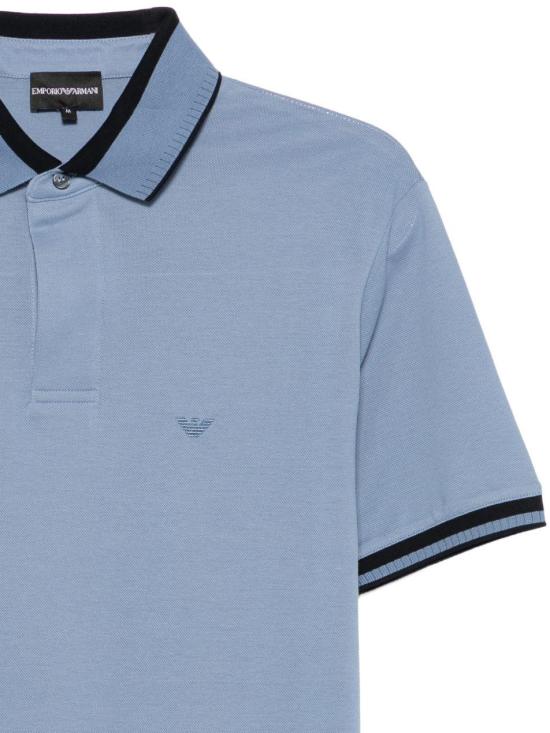 26FW 엠포리오 아르마니 폴로 티셔츠 EM006625AF12955U9324 LICHTBLUE - EMPORIO ARMANI