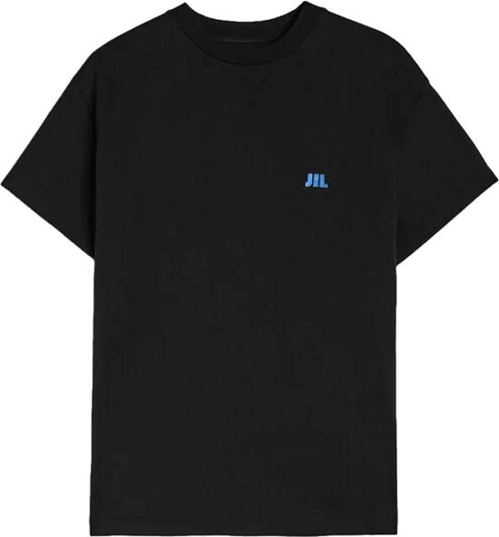 26FW 질샌더 반팔 티셔츠 JILSANDERJ22GC0283J45048001EMBROIDEREDLOGOTSHIRTSHORTSLEEVETSHIRTSBLACK
