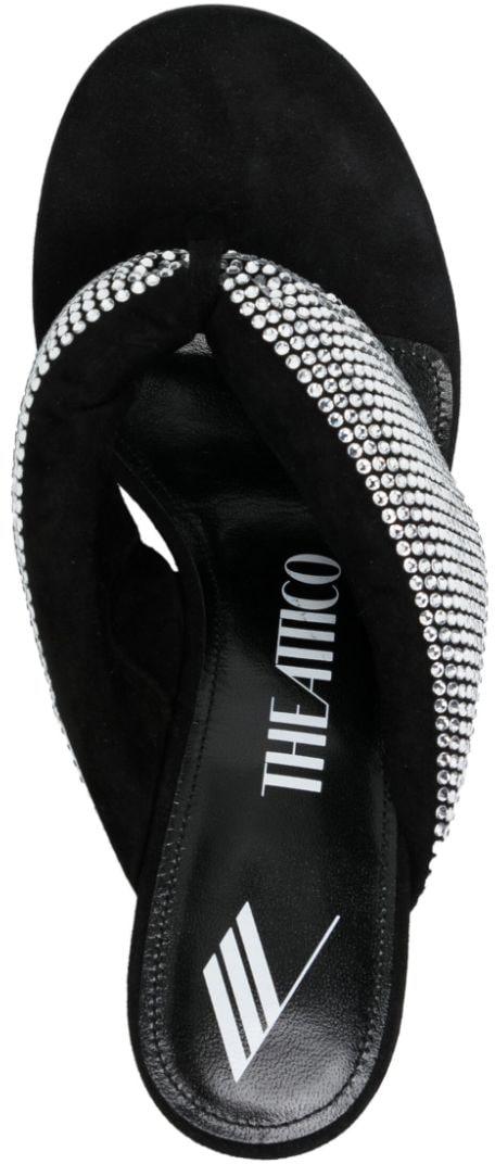 디 아티코 뮬/슬리퍼 236WS756TL08212 BLACK - THE ATTICO