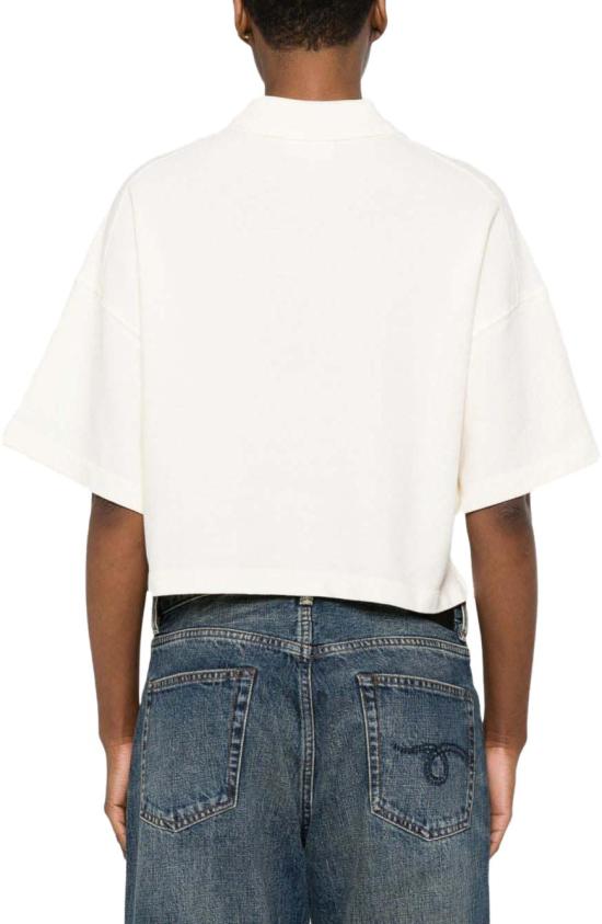 26SS 메종키츠네 폴로 티셔츠 QW00201KP00010063 WHITE - MAISON KITSUNE