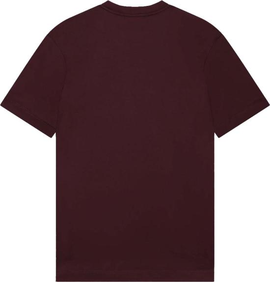 26FW Valenza 반팔 티셔츠 INTERLOCKSUPIMATEEBURGUNDY MAROON - VALENZA