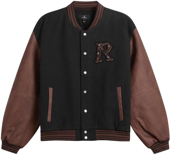 26SS 리프레젠트 봄버 자켓 VARSITYBOMBERJETBLACK