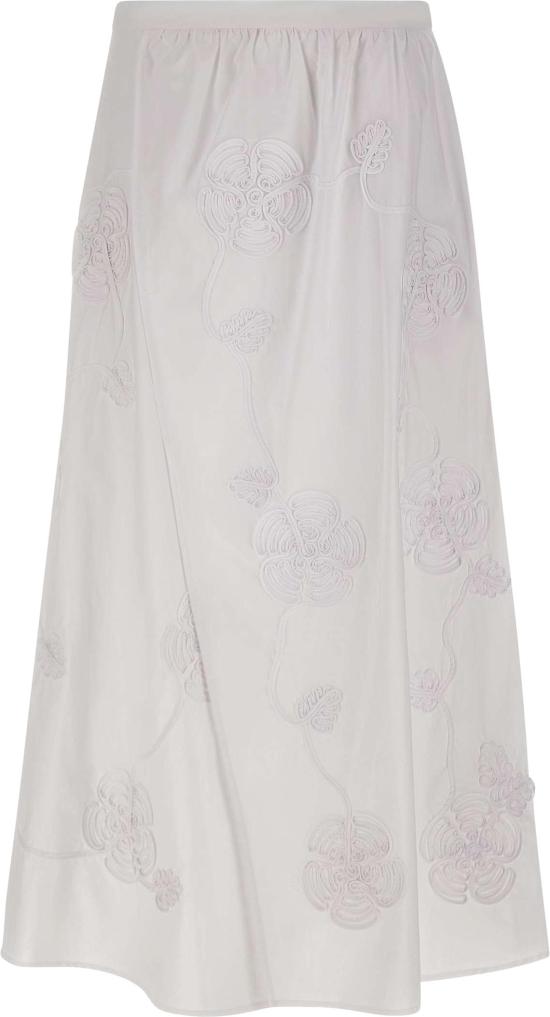 26SS 리우조 롱 스커트 8059524954254 WHITE