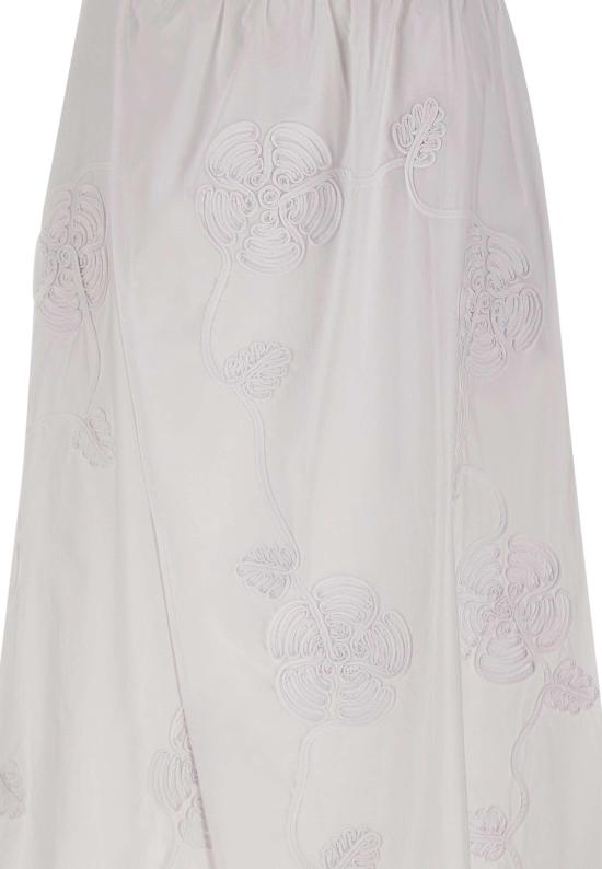 26SS 리우조 롱 스커트 8059524954254 WHITE - LIU JO