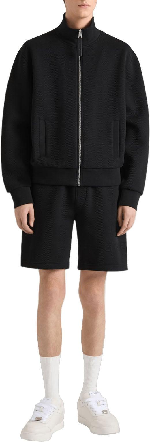 26FW 지방시 봄버 자켓 GEQUILTESWEATERMETRITS BLACK - GIVENCHY