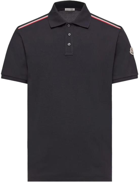 26SS 몽클레어 폴로 티셔츠 MONCLERPOLOSHIRT8A0003189A1677X BLACK