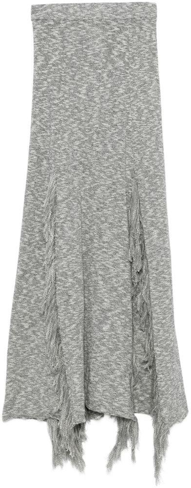 26SS 엠알지 롱 스커트 01519913 GREY