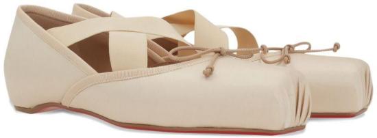 26SS 크리스챤 루부탱 플랫 슈즈 1260079N295 WHITE