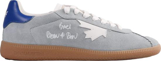 26SS 디스퀘어드2 스니커즈 LACEUPLOWTOPSNEAKERSAZZURROBIANCOBLU LICHTGREY