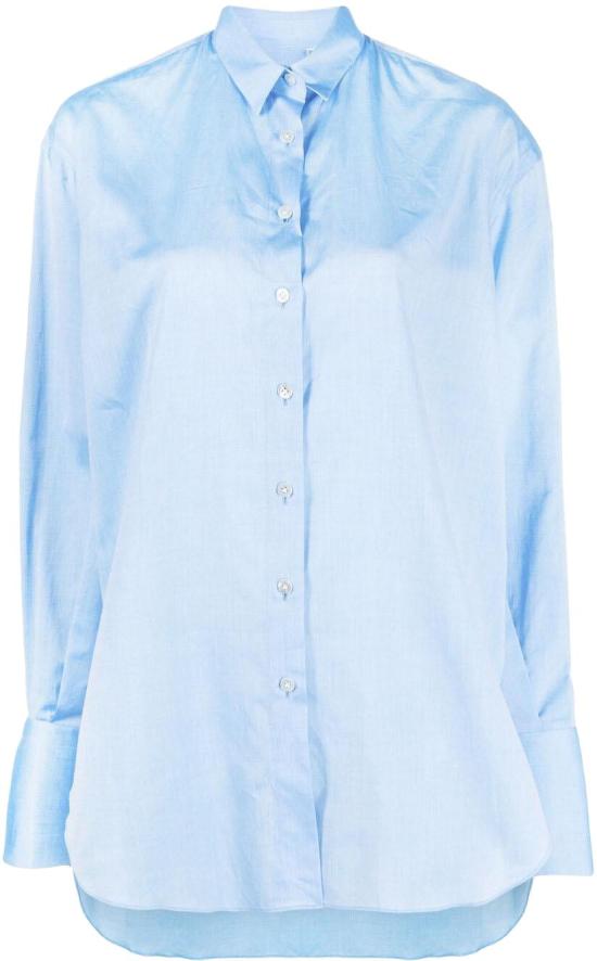  피나모레 블라우스 LIVP311614 LICHTBLUE