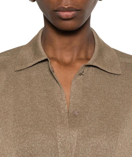 26SS 파비아나 필리피 폴로 티셔츠 MAD276F492M1091275 BEIGE - FABIANA FILIPPI