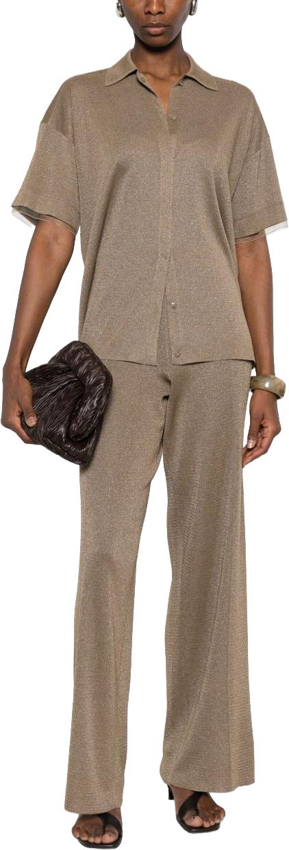 26SS 파비아나 필리피 폴로 티셔츠 MAD276F492M1091275 BEIGE - FABIANA FILIPPI