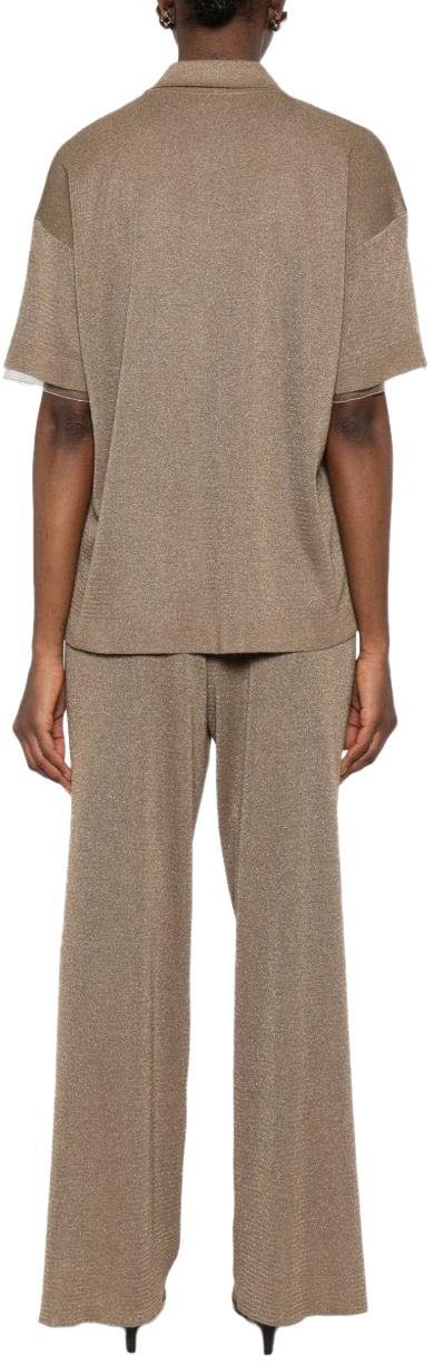 26SS 파비아나 필리피 폴로 티셔츠 MAD276F492M1091275 BEIGE - FABIANA FILIPPI