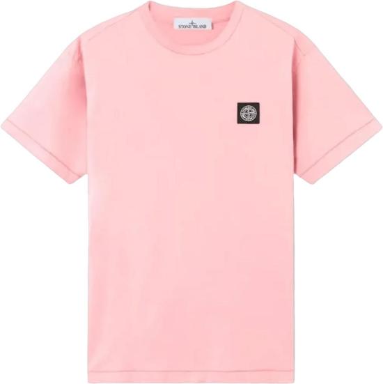 26SS 스톤 아일랜드 탑 602COTTONJERSEYTSHIRTOLEANDERL1S152100027S0013V008G PINK