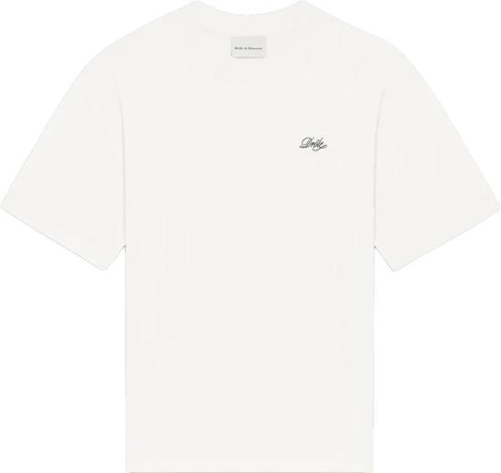 26FW 드롤드무슈 반팔 티셔츠 DRLEBELISSIMATSHIRT WHITE