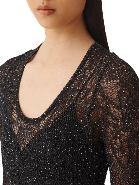 26SS 파비아나 필리피 롱 원피스 ABD276F606D8645146 BLACK - FABIANA FILIPPI