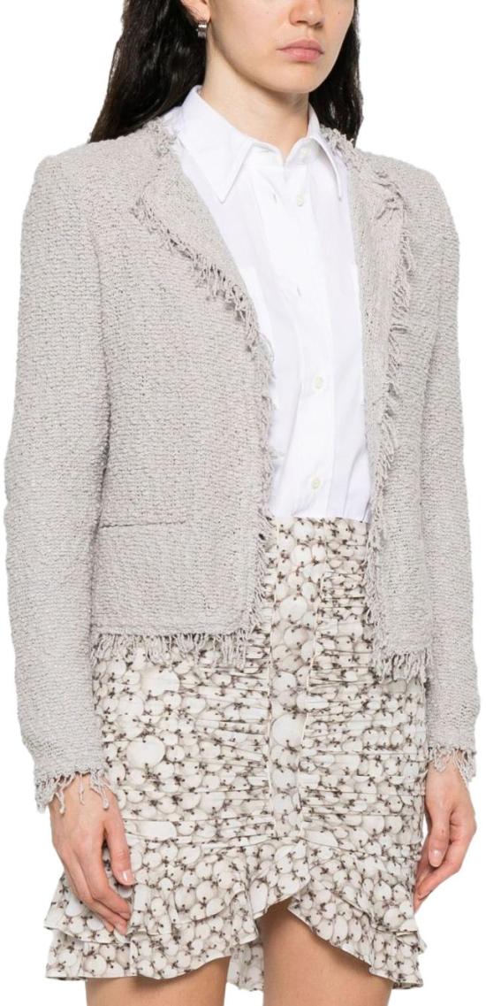 25FW 이로 자켓 SHAVANIWP07GRY84 LICHTGREY - IRO