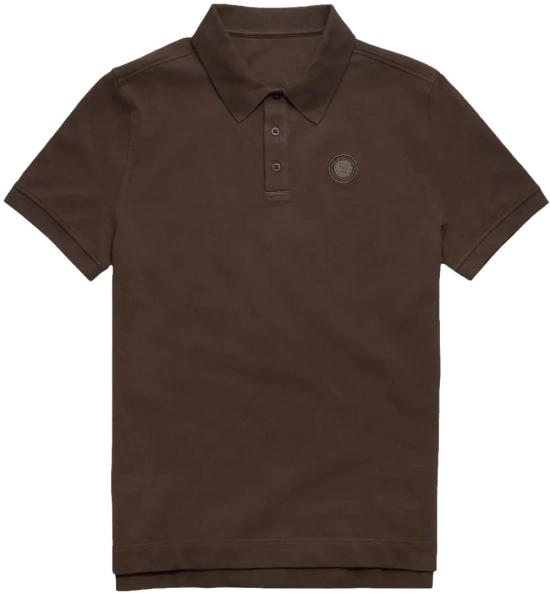 26SS 캐나다구스 폴로 티셔츠 BECKLEYPOLOWITHTONALDISCTERRATERRA BROWN