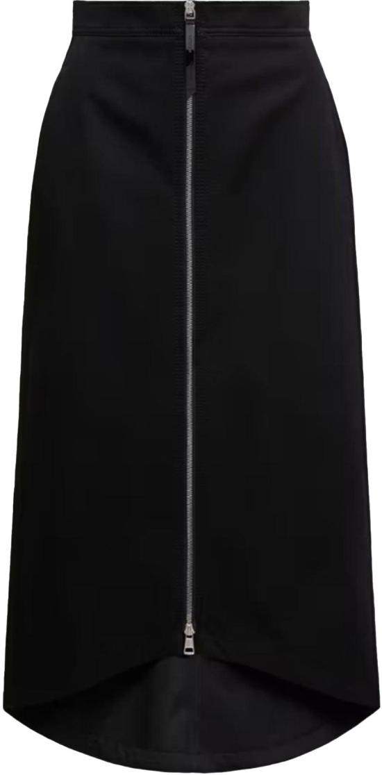 25FW 몽클레어 롱 스커트 MONCLEREDWARDENNINFULSKIRT BLACK