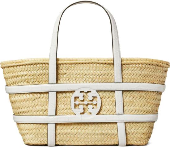 25FW 토리버치 엘라 스트로 바스켓 169398100 BEIGE