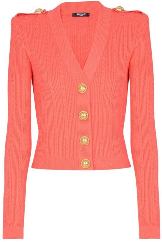 25FW 발망 니트웨어 FF1KL245KI504PG PINK