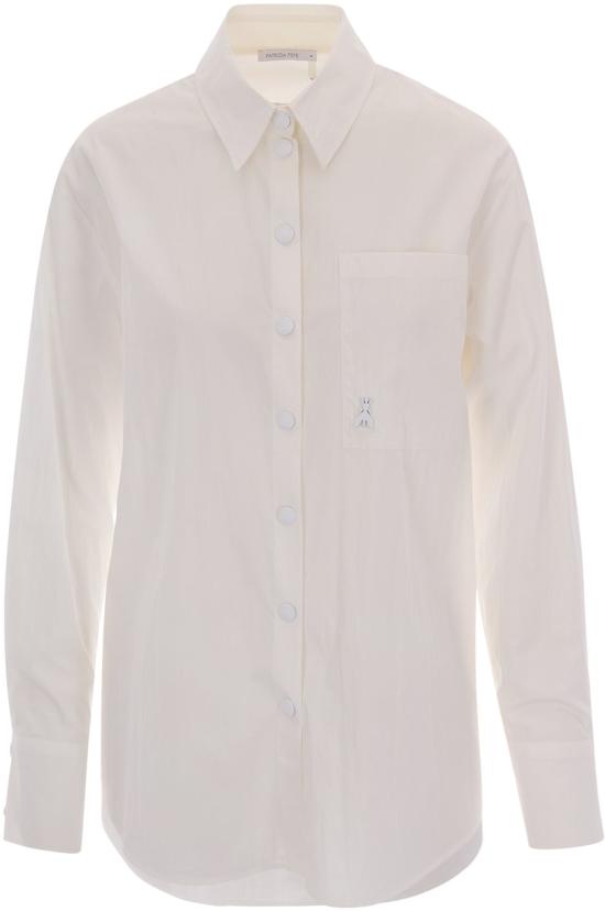 26SS 파트리지아페페 블라우스 2C1723A733W146 WHITE