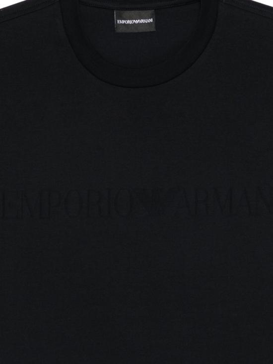 26SS 엠포리오 아르마니 탑 EM004593AF10762FB439 BLACK - EMPORIO ARMANI