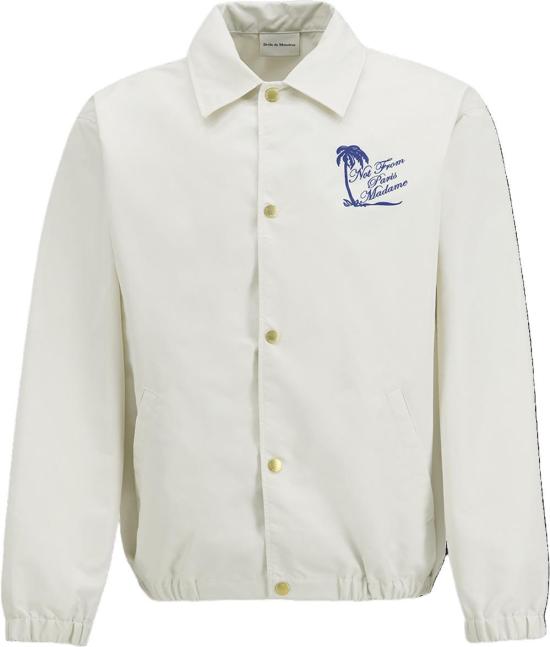 26SS 드롤드무슈 코트 VESTESLOGANPALMIEROFFWHITE