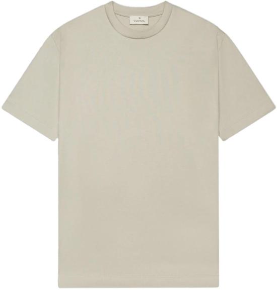 26FW Valenza 반팔 티셔츠 INTERLOCKSUPIMATSHIRTSTONE WHITE